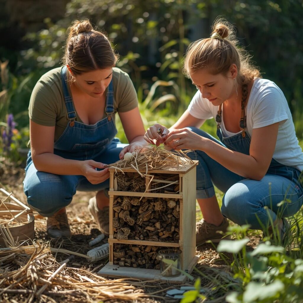 abejas solitarias, mujeres apicultoras